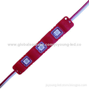 3-piece Water-resistant 5050 SMD LED Injection Module, IP67, 18-20lm, 12V
